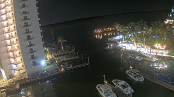 Weather camera view of Sanibel Harbour Yacht Club.