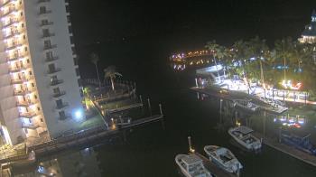 Weather camera view of Sanibel Harbour Yacht Club.