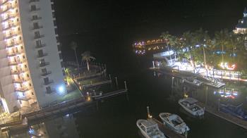 Weather camera view of Sanibel Harbour Yacht Club.