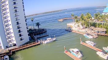 Weather camera view of Sanibel Harbour Yacht Club.