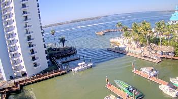 Weather camera view of Sanibel Harbour Yacht Club.