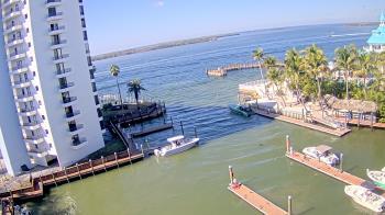 Weather camera view of Sanibel Harbour Yacht Club.