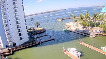 Weather camera view of Sanibel Harbour Yacht Club.