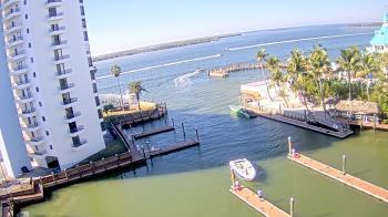 Weather camera view of Sanibel Harbour Yacht Club.