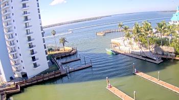 Weather camera view of Sanibel Harbour Yacht Club.