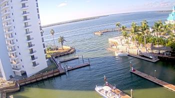 Weather camera view of Sanibel Harbour Yacht Club.