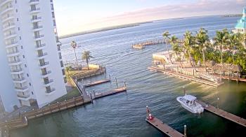 Weather camera view of Sanibel Harbour Yacht Club.