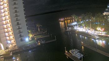 Weather camera view of Sanibel Harbour Yacht Club.