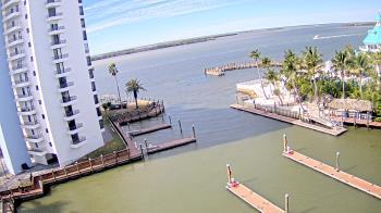 Weather camera view of Sanibel Harbour Yacht Club.