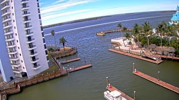 Weather camera view of Sanibel Harbour Yacht Club.