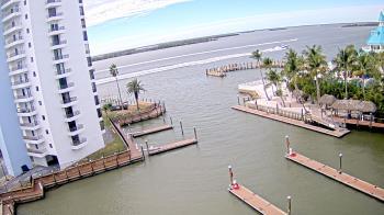Weather camera view of Sanibel Harbour Yacht Club.