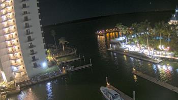 Weather camera view of Sanibel Harbour Yacht Club.