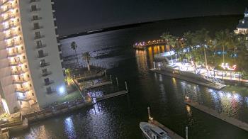Weather camera view of Sanibel Harbour Yacht Club.