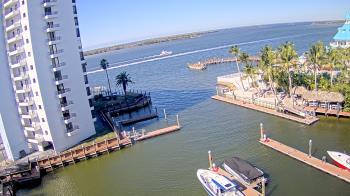 Weather camera view of Sanibel Harbour Yacht Club.