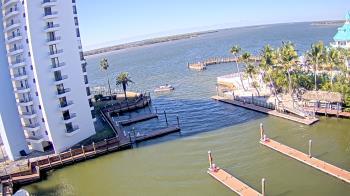Weather camera view of Sanibel Harbour Yacht Club.