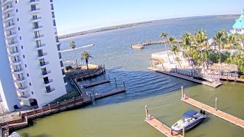 Weather camera view of Sanibel Harbour Yacht Club.