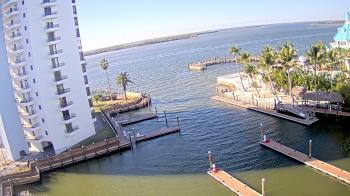 Weather camera view of Sanibel Harbour Yacht Club.