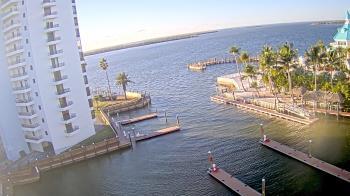 Weather camera view of Sanibel Harbour Yacht Club.
