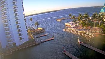 Weather camera view of Sanibel Harbour Yacht Club.