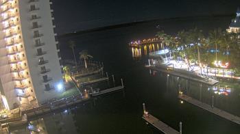 Weather camera view of Sanibel Harbour Yacht Club.