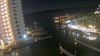 Weather camera view of Sanibel Harbour Yacht Club.