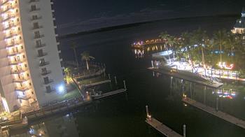 Weather camera view of Sanibel Harbour Yacht Club.