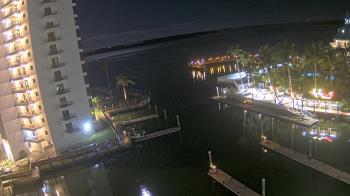 Weather camera view of Sanibel Harbour Yacht Club.