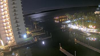 Weather camera view of Sanibel Harbour Yacht Club.