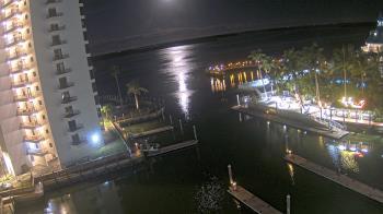 Weather camera view of Sanibel Harbour Yacht Club.