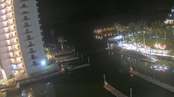 Weather camera view of Sanibel Harbour Yacht Club.