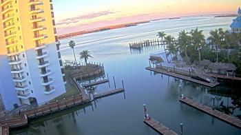 Weather camera view of Sanibel Harbour Yacht Club.
