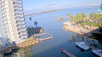 Weather camera view of Sanibel Harbour Yacht Club.