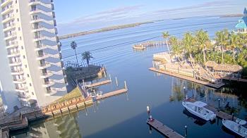 Weather camera view of Sanibel Harbour Yacht Club.
