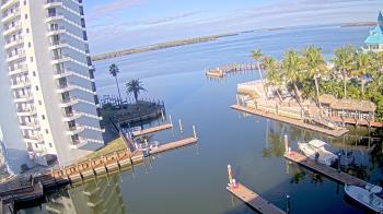 Weather camera view of Sanibel Harbour Yacht Club.