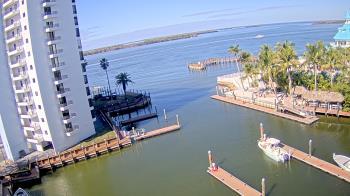 Weather camera view of Sanibel Harbour Yacht Club.