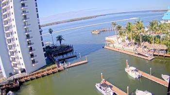 Weather camera view of Sanibel Harbour Yacht Club.