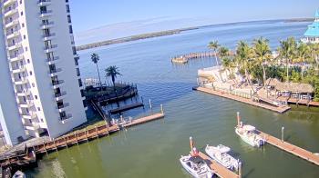 Weather camera view of Sanibel Harbour Yacht Club.