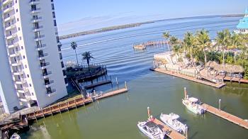 Weather camera view of Sanibel Harbour Yacht Club.