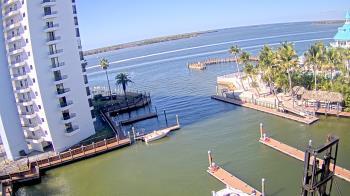 Weather camera view of Sanibel Harbour Yacht Club.