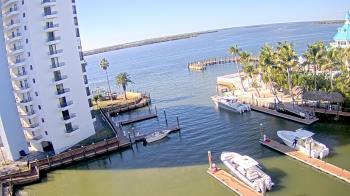 Weather camera view of Sanibel Harbour Yacht Club.