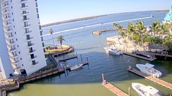 Weather camera view of Sanibel Harbour Yacht Club.