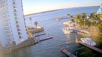 Weather camera view of Sanibel Harbour Yacht Club.