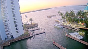 Weather camera view of Sanibel Harbour Yacht Club.