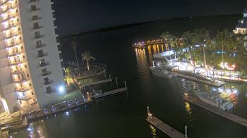Weather camera view of Sanibel Harbour Yacht Club.