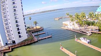 Weather camera view of Sanibel Harbour Yacht Club.