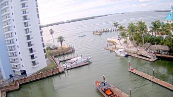 Weather camera view of Sanibel Harbour Yacht Club.
