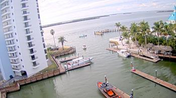 Weather camera view of Sanibel Harbour Yacht Club.