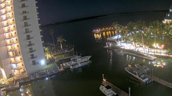 Weather camera view of Sanibel Harbour Yacht Club.