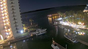 Weather camera view of Sanibel Harbour Yacht Club.