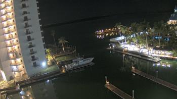 Weather camera view of Sanibel Harbour Yacht Club.